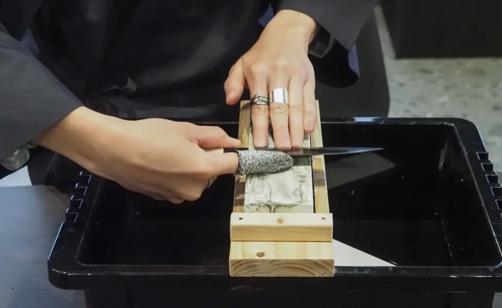 Knife Making (Sharpening & Engraving)