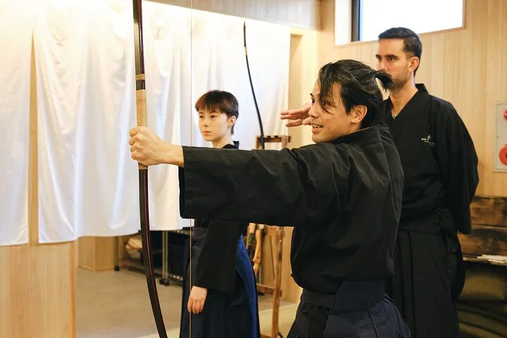 Japanese Archery in a small group